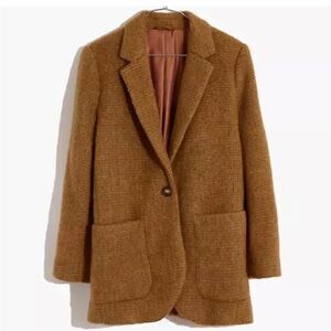 NWT Madewell Larsen Bouclé Blazer M
